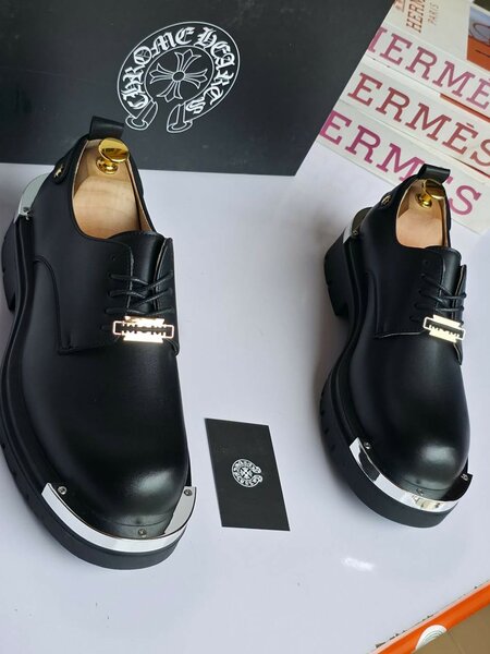 Men's Black Platform Shoes