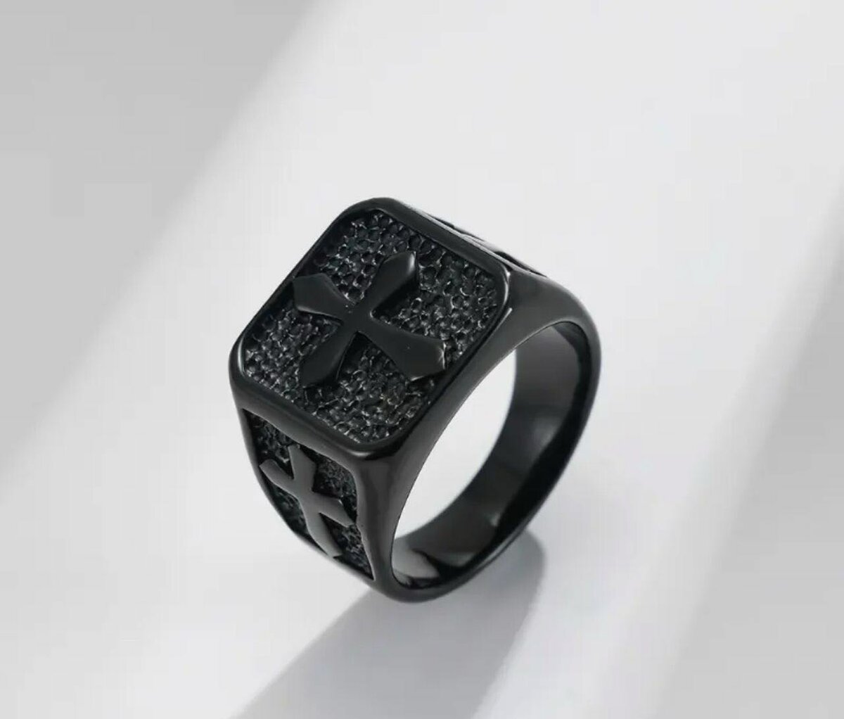 Bague Homme Croix Vintage