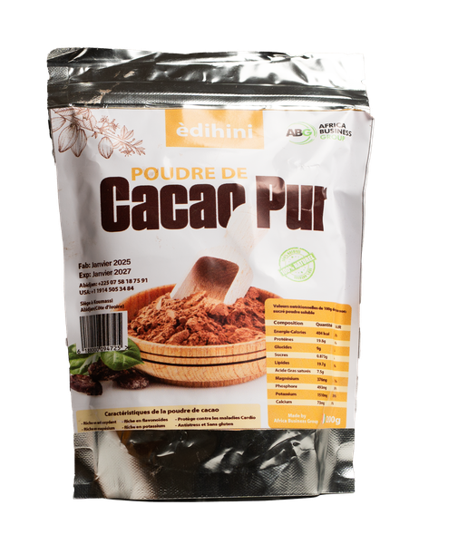 Poudre de cacao naturelle