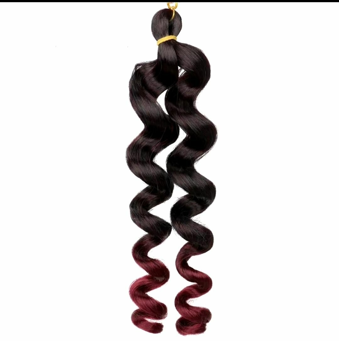 Bouncy curly braids