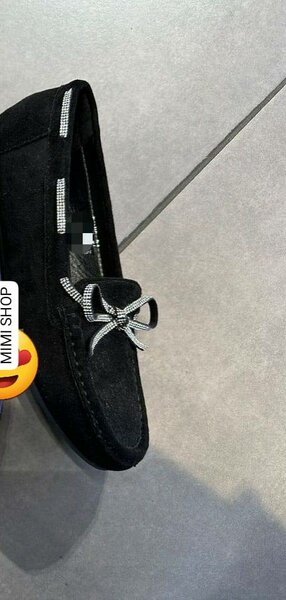 Mocassins Noirs Élégants Femme