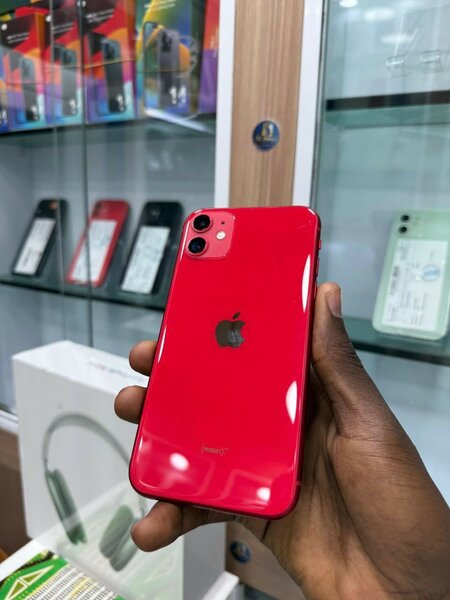 iPhone rouge brillant
