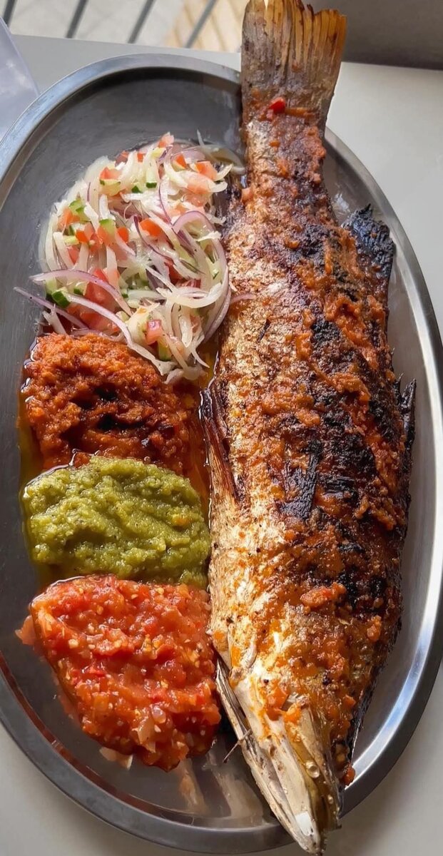 Poisson bar braisé