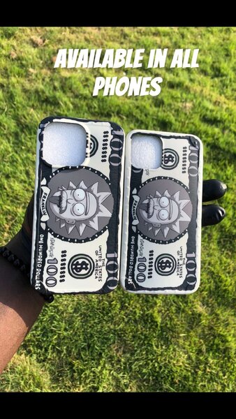 Rick and morty design pouch