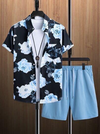 Shirt and shorts