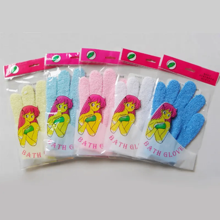 Gants exfoliant