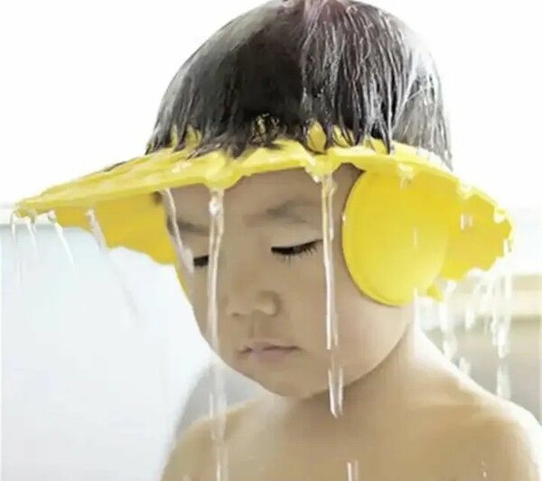Casquette de bain anti-éclaboussures bébé