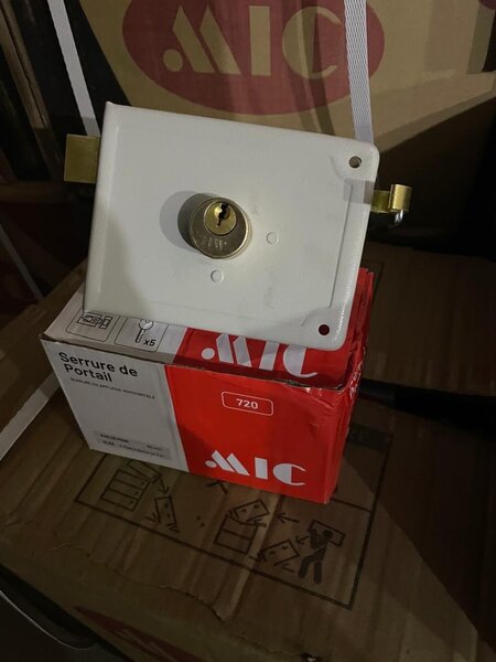 Serrure de portail MIC robuste