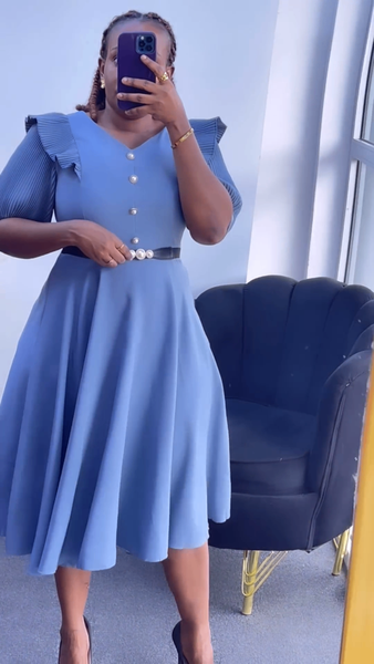 Straight dress