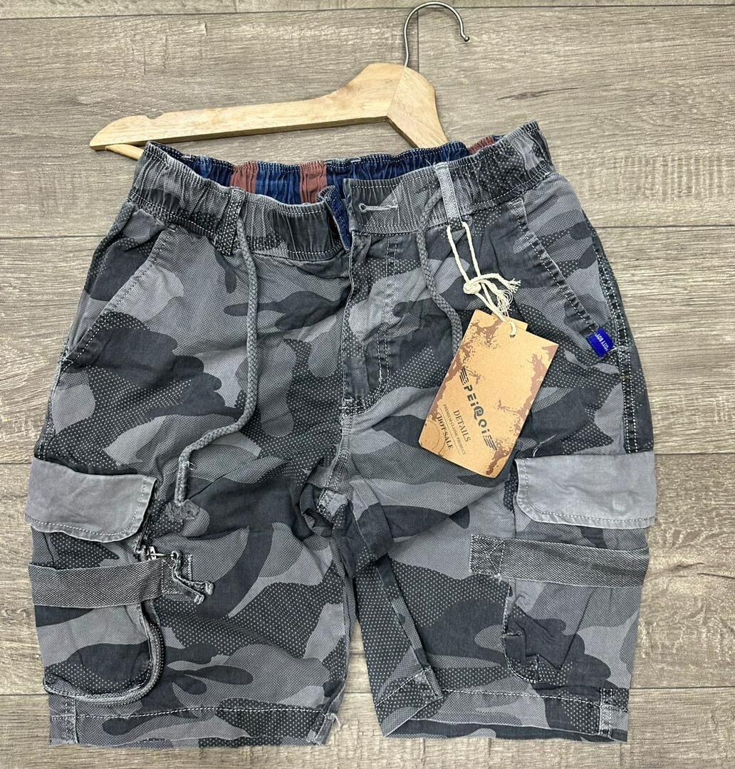 Culotte cargo couleur treillis