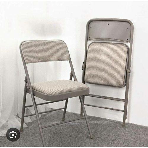 Chaise pliante rembourrée
