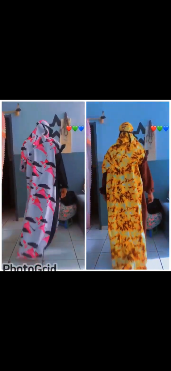 Robe Abaya Colorée