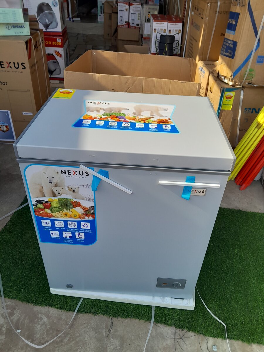 NEXUS DURABLE CHEST FREEZER 145 LITRES