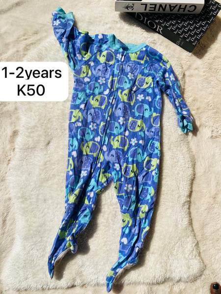 Romper bleu