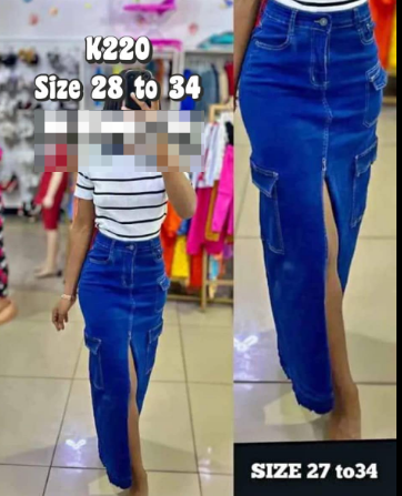 denim skirt