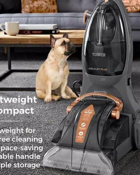 Tower wet and dry carpet vacuum cleaner