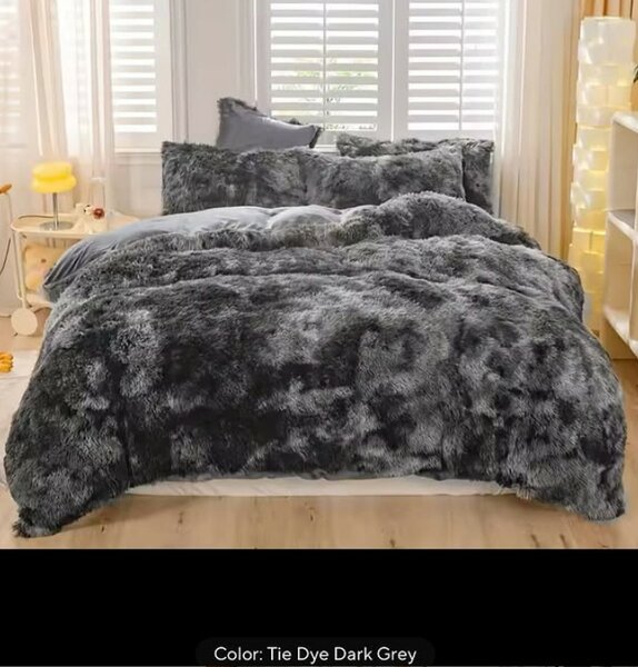 8pcs Fluffy Duvet set