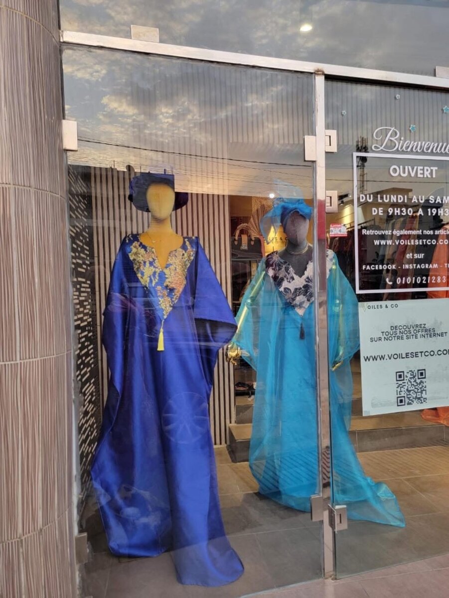Magnifique boubou Cou V