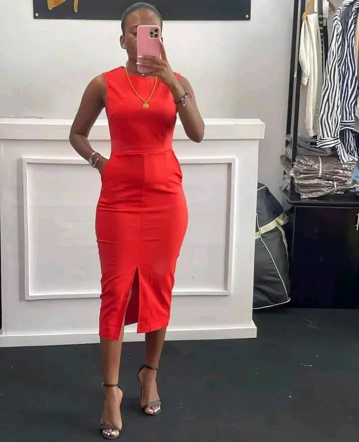 Dress red