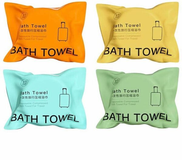Compressed towels