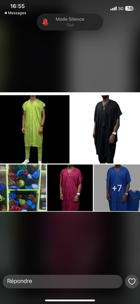 Ensemble boubou