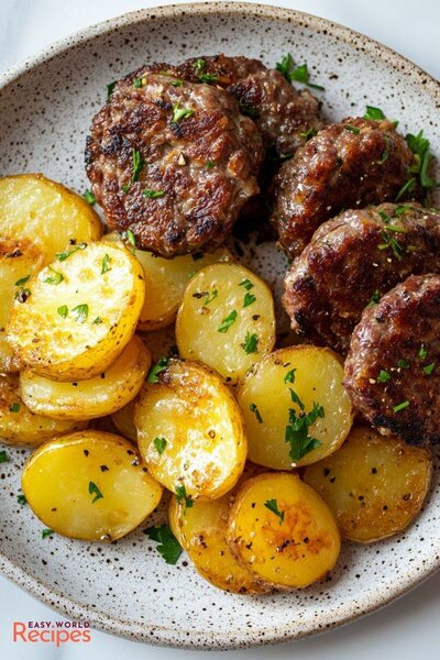 Délicieux Plats de Poulet et Pommes de Terre