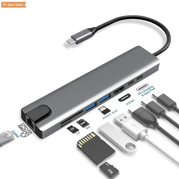ADAPTATEUR USBC AVEC PORT RJ45