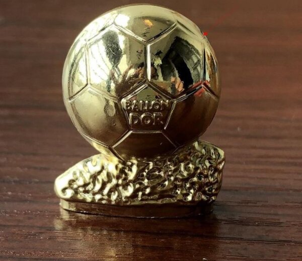 World Cup Golden Boot Soccer Keychain - Golden Globes