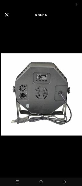 Projecteur LED RGB Éclairage Salle