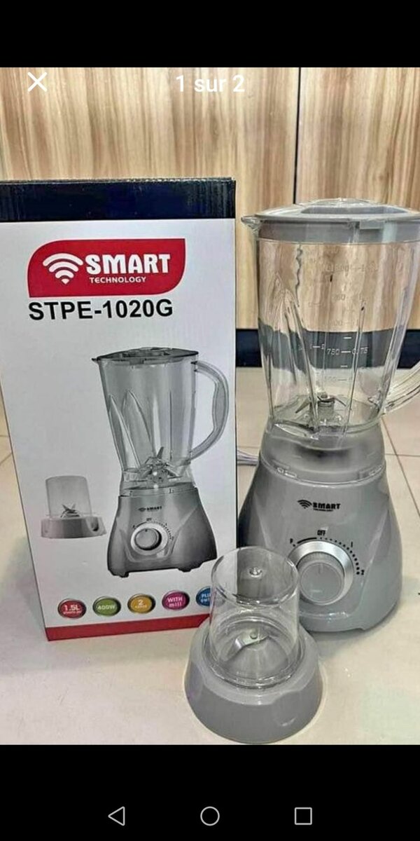 Mixeur 2 en 1 smart