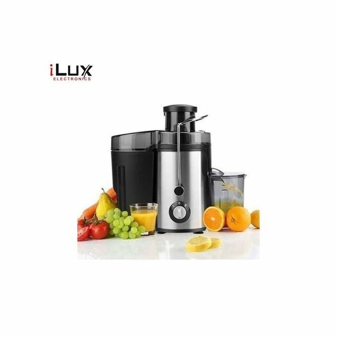 Ilux Extracteur De Jus - 500W - Noir