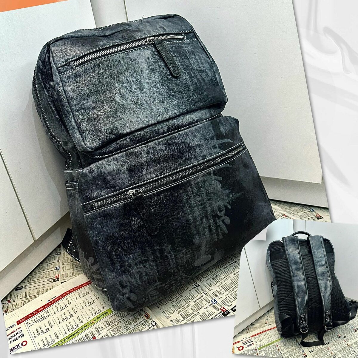 Solid backpack