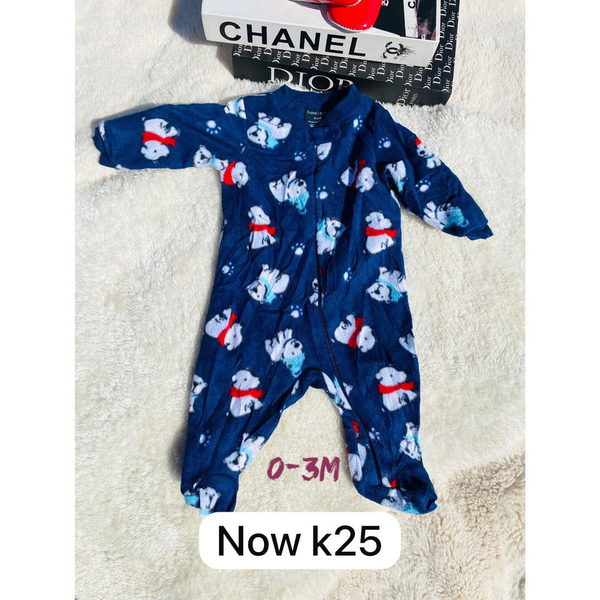 Romper bleu