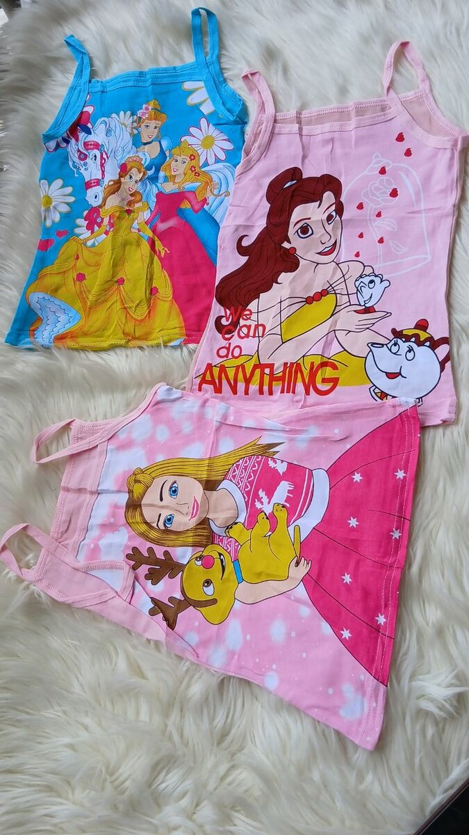 Débardeurs Enfant Princesses