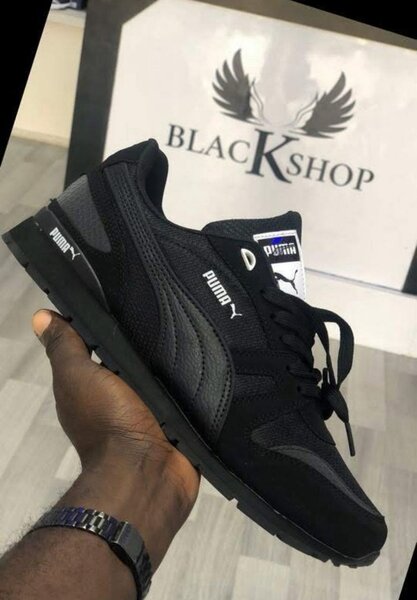 Baskets Puma Noires Homme