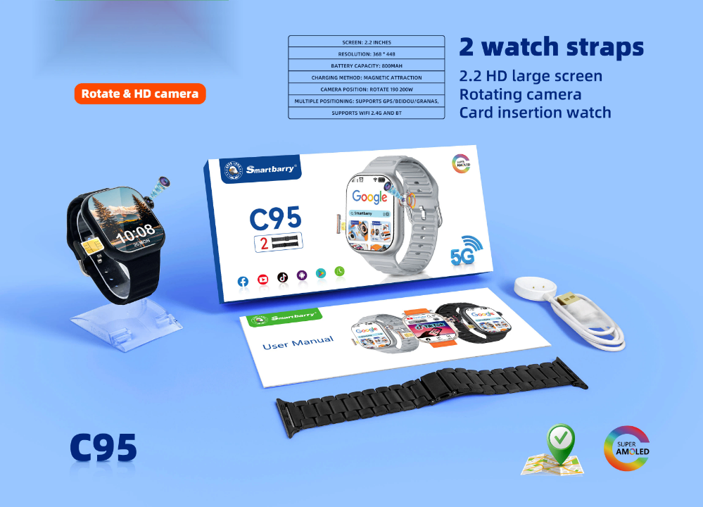 Montre Intelligente C95 5G
