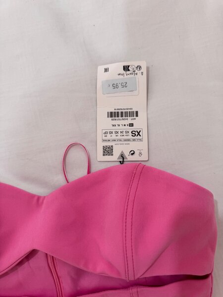 Zara bustier top