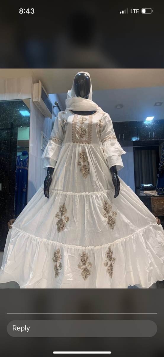 Cotton free dress