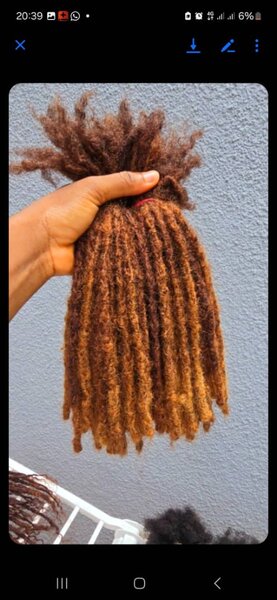 Extensions en Dreadlocks Tressés