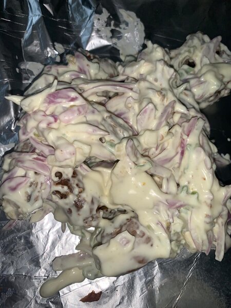 1/2 Poulet mayo + 1/2 braisé