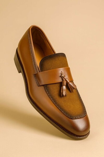 Chaussures habillées en cuir homme