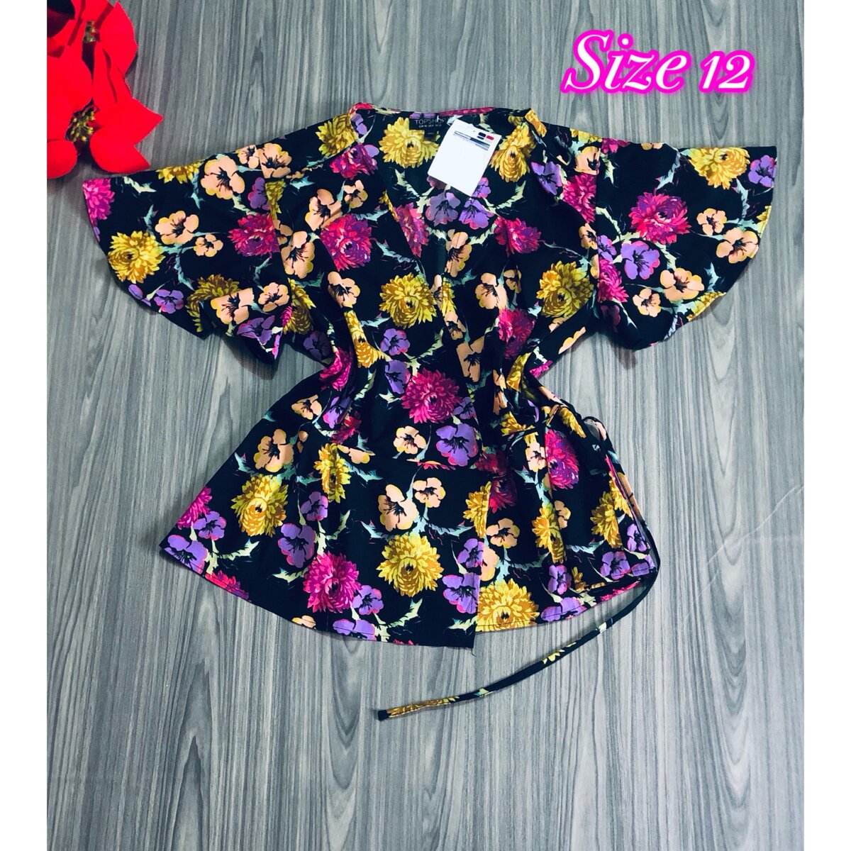 Ladies silk top