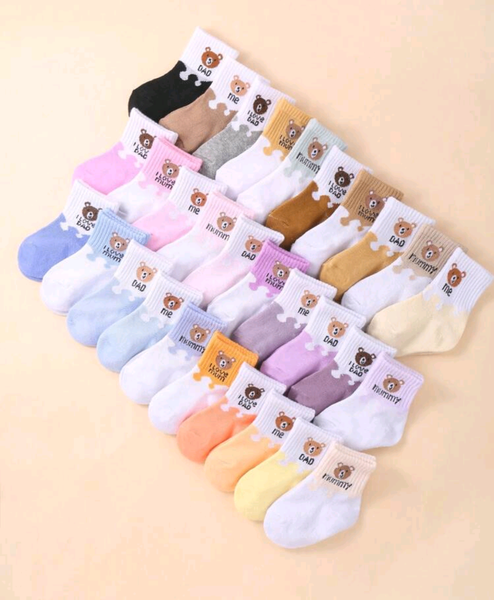 Chaussettes pour bébé 0-6mois