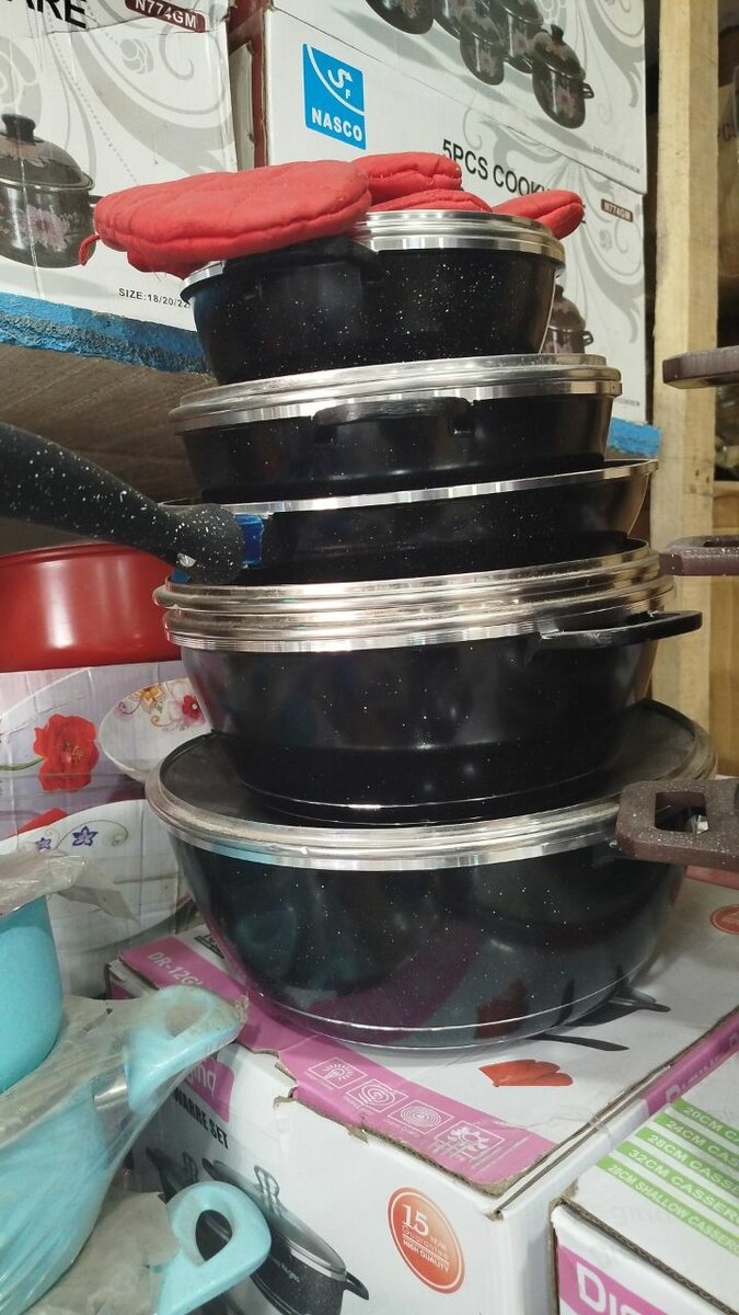 Batterie de Cuisine Antiadhésive