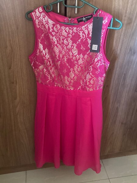 Pink & Gold dress