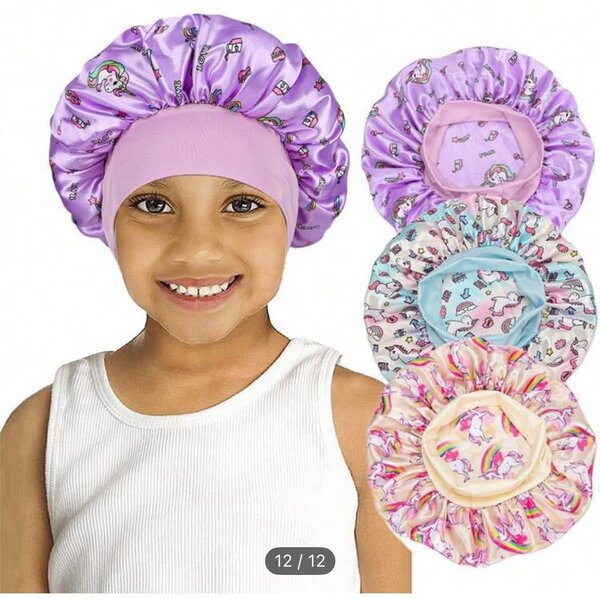 Bonnet de Nuit Enfant Licorne
