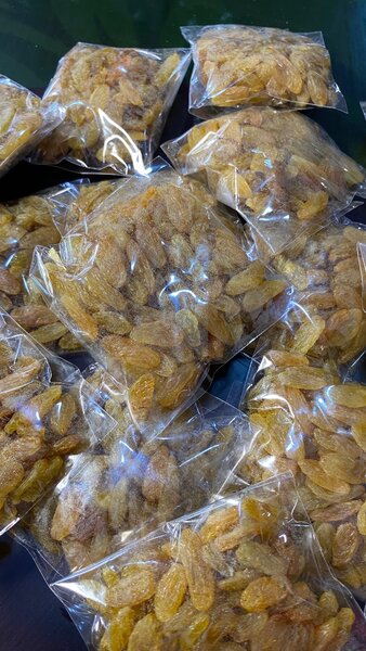 Raisins en sachet