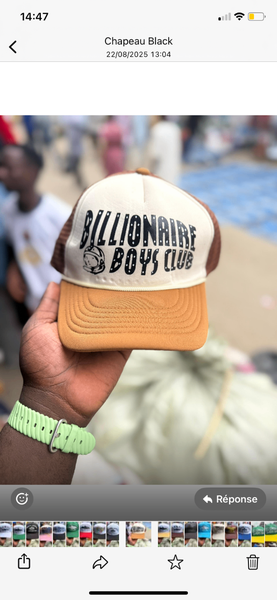 Casquette hommes