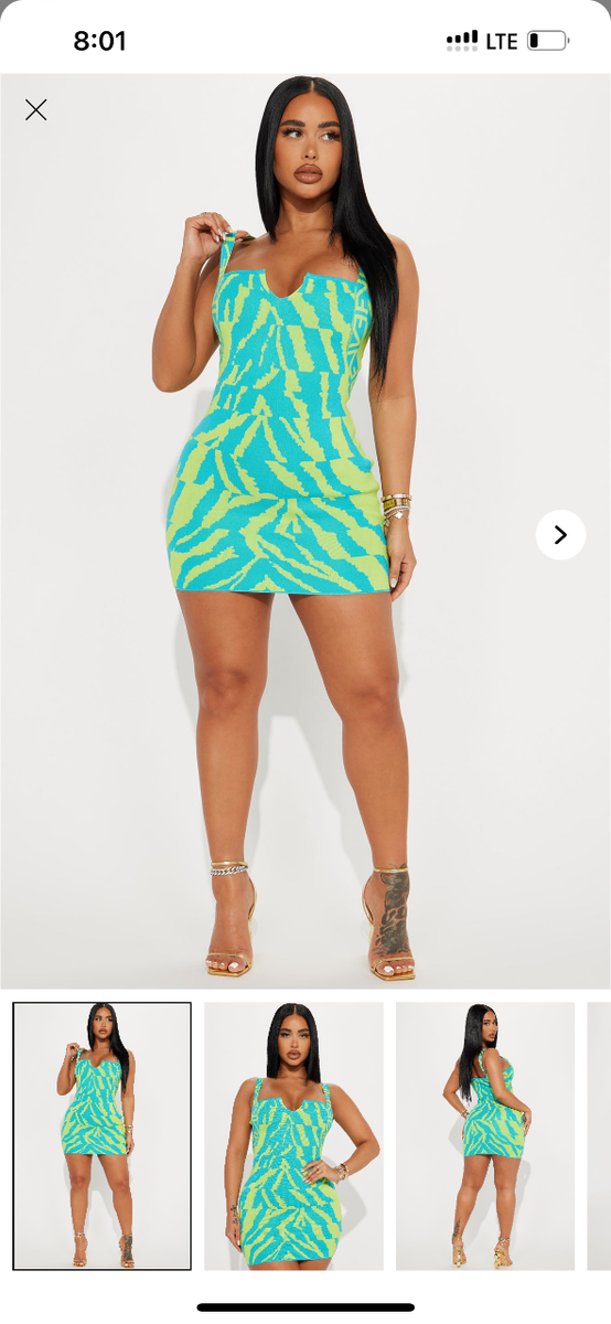 Fashionnova midi dress