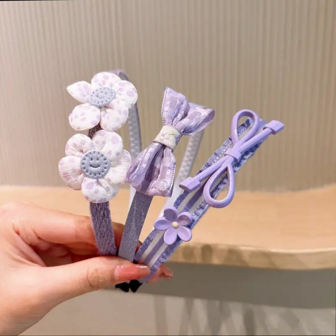 Lot de 3 barrettes enfants